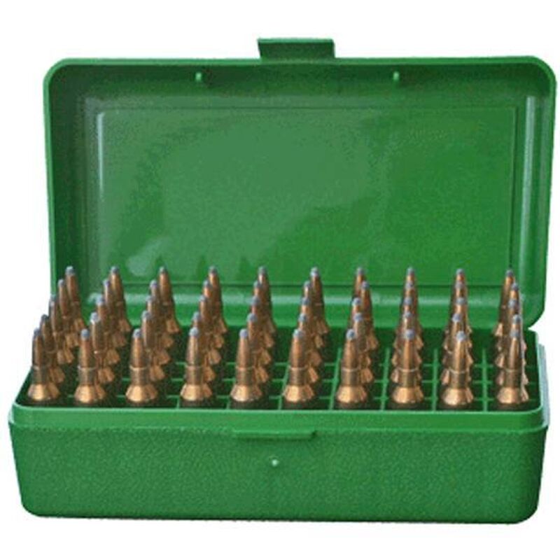 MTM Case Gard R 50 Series Flip Top Rifle Ammo Box 458 SOCOM 50