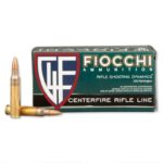 Fiocchi Shooting Dynamics .223 Remington Ammunition 55 Grain FMJ Boat Tail Projectile 3240 50rd