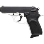 Bersa Thunder .380 ACP Semi Auto Pistol 3.5″ Barrel 8 Rounds Black Polymer Grips Two Tone White/Black Finish