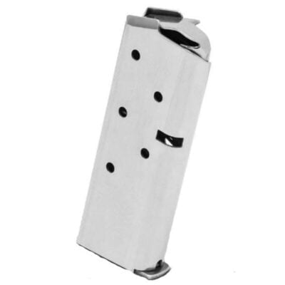 Springfield Armory 911 Series 6 Round Magazine .380 ACP Stainless Steel Natural Finish