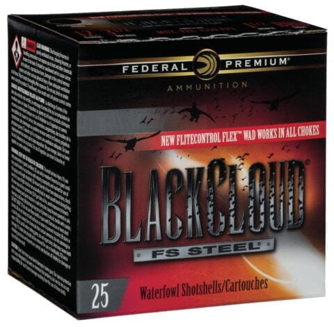 Federal BlackCloud 12 Ga, 3.5", 1-1/2oz, BB Shot, 25rd/Box