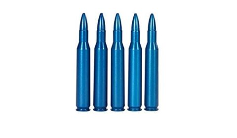 A-ZOOM Centerfire Rifle Snap Caps.270, 5-Pack, Blue, 12324
