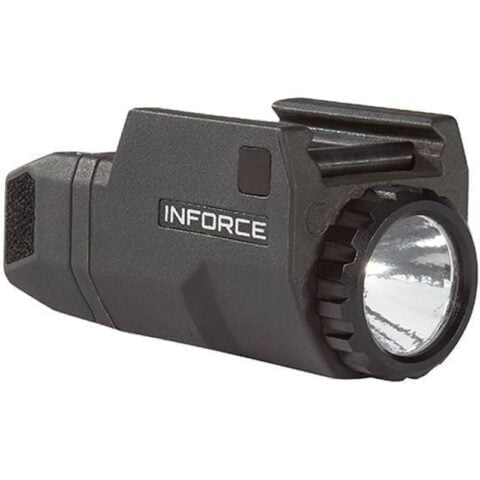 INFORCE APLc Compact Rail Mounted LED Tactical Light 200 Lumen Black