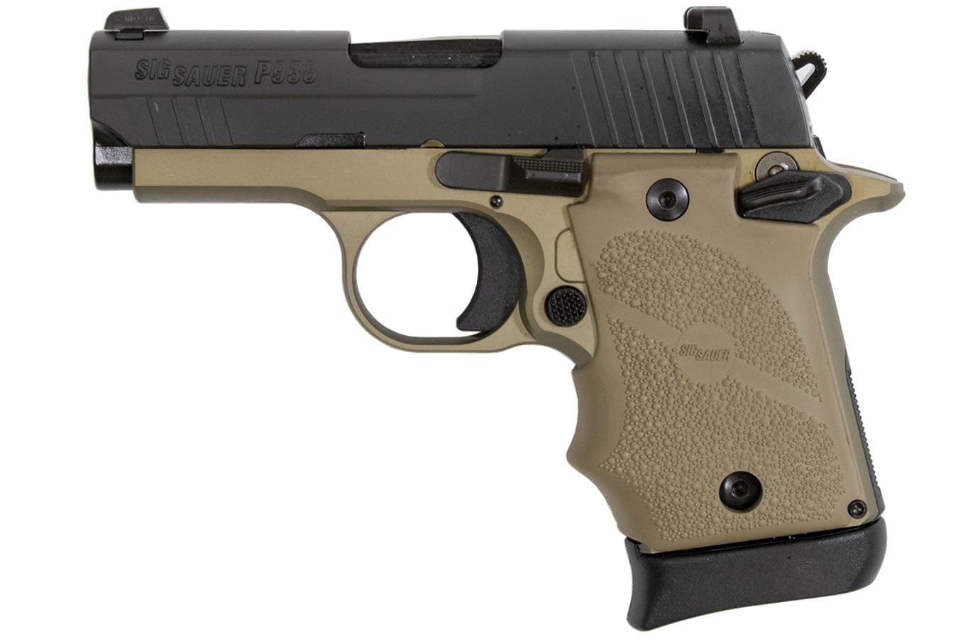 Sig Sauer P938 Combat 9mm 3-inch 7rds Night Sights 938-9-CBT