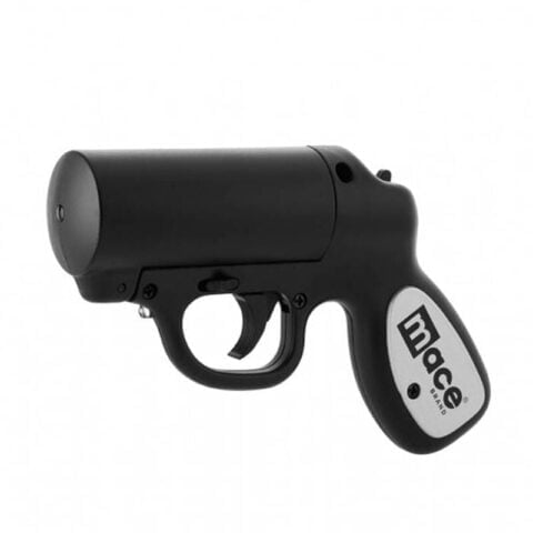 Mace Pepper Gun with Strobe LED Black