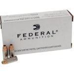Federal LE Classic 9mm Luger +P+ Ammunition 50 Rounds 115 Grain Hi-Shok JHP Bullet 1300fps