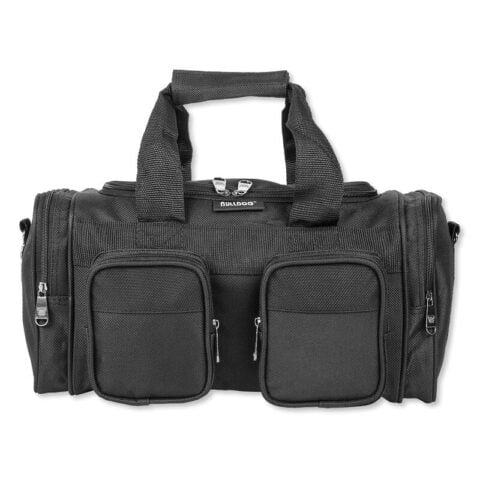 Bulldog Range Bag with Strap 13"x7"x7" Nylon Black BD900
