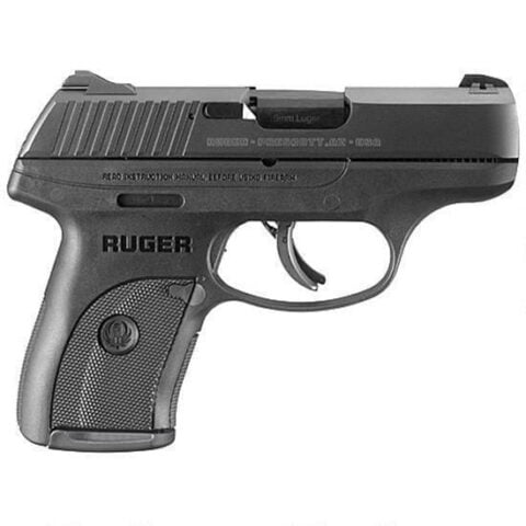 Ruger LC9s 9mm Luger Semi Auto Handgun 3.12" Barrel 7 Rounds Polymer Frame Blued Slide Matte Black Finish