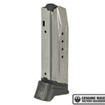 Ruger American Compact Magazine 9mm 10 rd Nickel Finish