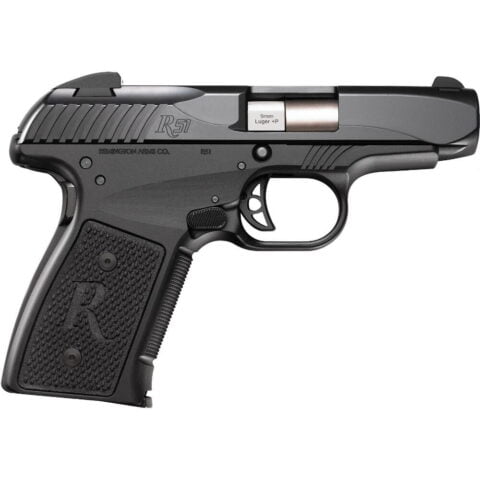 Remington R51 Semi Auto Handgun 9mm Luger 3.4" Barrel 7 Round Magazine Aluminum Frame Polymer Grips Nitride/Anodized Finish 96430