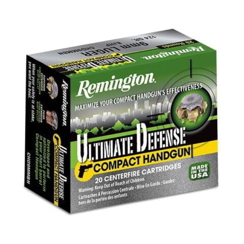 Remington .380 ACP UD Ammunition 20 Rounds, BJHP, 102 Grains