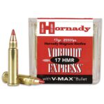 Hornady .17 HMR Ammunition 50 Rounds, V-MAX Polymer, 17 Grains