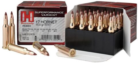 Hornady Superformance Varmint 17 Hornet NTX Lead Free 15.5GR 25 Box