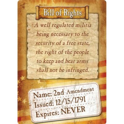 River’s Edge Products “Bill Of Rights” Tin Sign 12 Inches by 17 Inches 1591