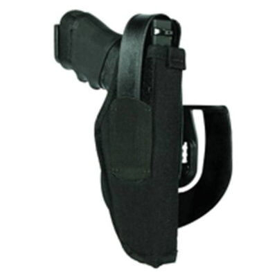 BLACKHAWK! Paddle Holster #15 Large Autos 3.75″-4.52″ Barrel Right Hand Nylon Black