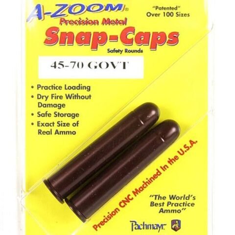 A-Zoom Precision Metal Snap Caps .45-70 Government 2 Pack 12231