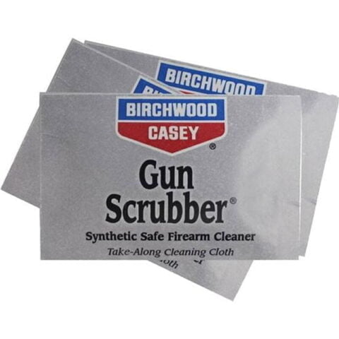 Birchwood Casey Gun Scrubber Firearm Cleaner Take-Alongs 12 Pack