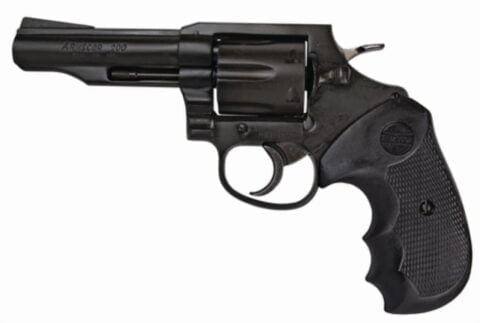 Rock Island Armory M200 Revolver .38 Special 4" Barrel 6 Rounds Fixed Sights Polymer Grips Black