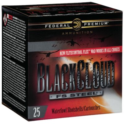 Federal PWBX147BB Black Cloud 12 Gauge 2.75″ 1-1/8 oz BB Shot 25 Bx/ 10 Cs PWBX147BB