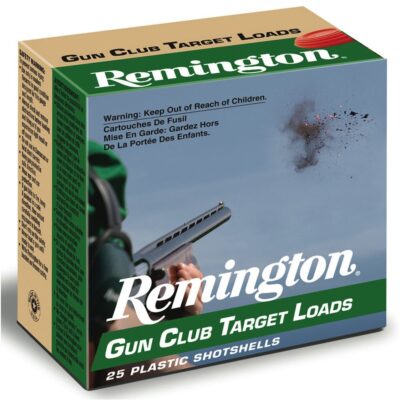 Remington Gun Club Target Loads, 12-ga., 2-3/4″, 1-1/8 oz., #7.5