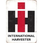 Open Road Brands “International Harvester” Embossed Tin Sign 10″x14″