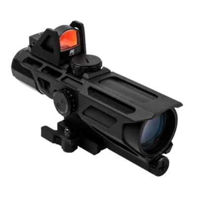 NcSTAR GEN3 Ultimate Sighting System USS 3-9X40mm Mil-Dot Riflescope w/ Red Micro Dot - Image 1