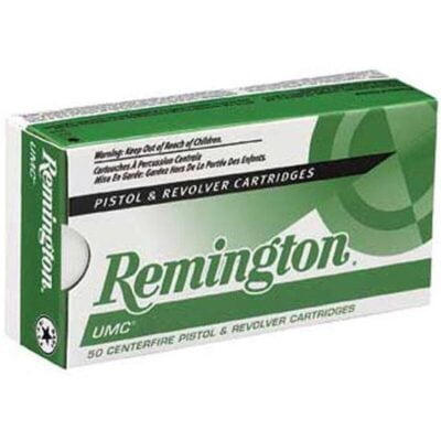 Remington UMC .38 SPL 130 Grain FMJ 50 Round Box 790 fps