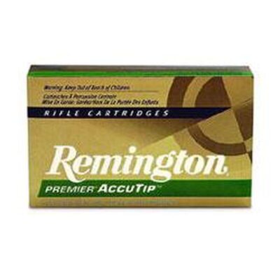 Ammo .30-06 Springfield Remington Premier AccuTip Poly Tip 150 Grain 20 Round Box 2910 fps PRA3006A