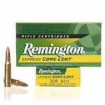 Remington Express .308 Winchester Ammunition 20 Rounds 150 Grain Core-Lokt PSP Soft Point Projectile 2820fps