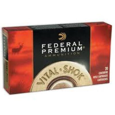 Federal V-Shok 280 Rem 140 Grain Trophy Copper 20 Rnd Box