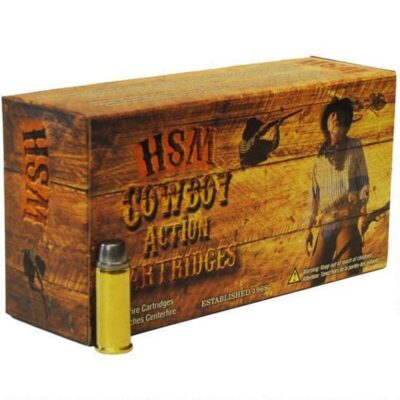 HSM Cowboy Action .44 Magnum Ammunition 50 Rounds LRNFP 200 Grains HSM-44M-11-N