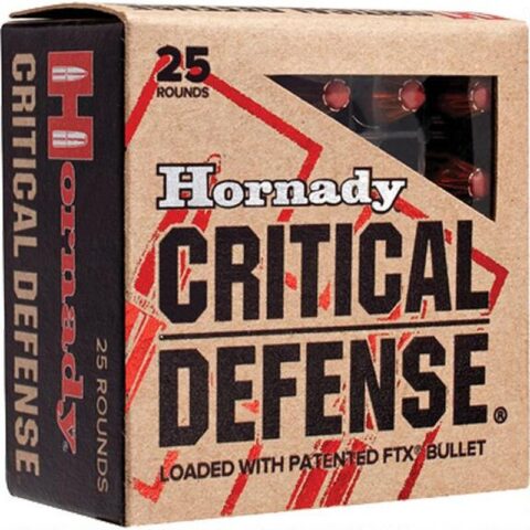 Hornady Critical Defense .25 Auto Ammunition 25 Rounds FTX 35 Grains