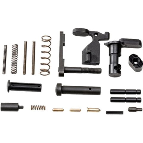 RISE Armament AR-15 Lower Parts Kit with No Trigger Black