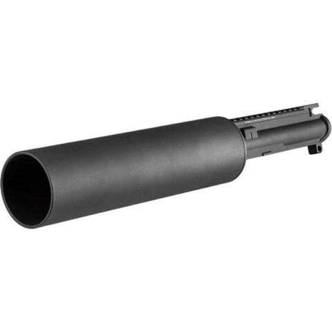 X Products Can Cannon Soda Can Launcher AR-15/M16 Compatible Upper Assembly M200 Blanks Required Aluminum/Steel Construction Matte Black Finish