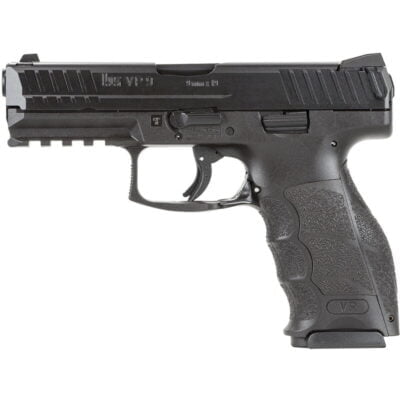 H&K VP9 Semi Auto Pistol 9mm Luger 4.09" Barrel 15 Rounds Striker Fired 3-Dot Sights Polymer Frame Black Finish M700009A5