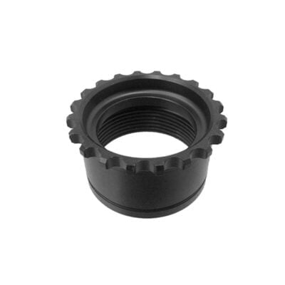 UTG Standard AR-15 Steel Barrel Nut, Black Phosphate