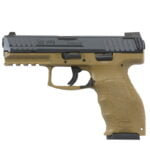 H&K VP FDE Semi Auto Pistol 9mm Luger 4.09" Barrel 10 Rounds Polymer Frame Flat Dark Earth