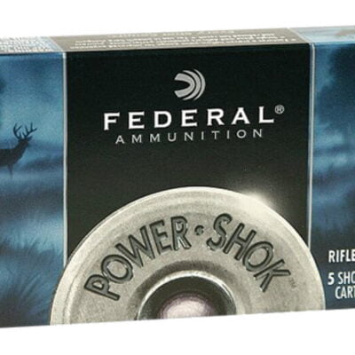 FEDERAL 20GA 2.75" MAX 3/4OZ HP POWER-SHOK SHOTSHELL AMMUNITION 5RDS - F203 RS