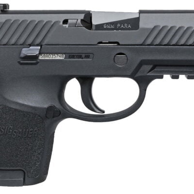 Sig P320 Subcompact Double 9mm, 3.6″ Barrel, Polymer Grip Black, 12rd