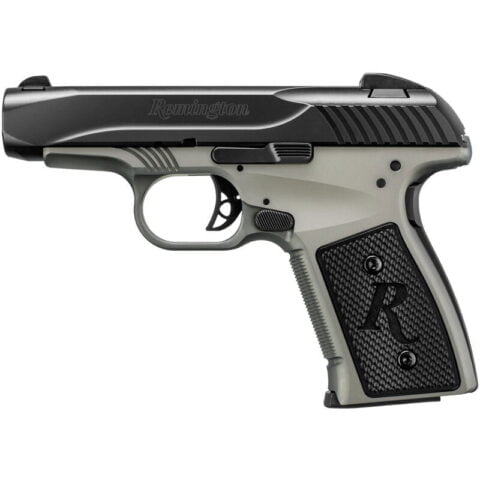 Remington R51 Smoke/Silver 9mm Luger Semi Auto Pistol 7 rounds 3.4" Barrel Two Tone Black/Gray Finish