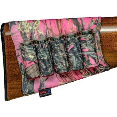 GrovTec Shotgun Buttstock Ammunition Holder TrueTimber Pink Camo