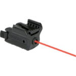 LaserMax Spartan Series SPS-R Universal Rail Mounted Laser 1/3N Lithium Batteries Red Matte Black SPS-R