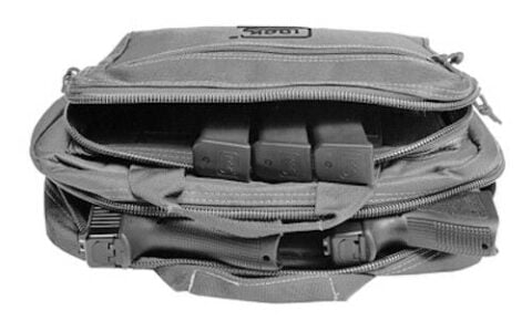 Details about Glock OEM Gray Range Bag Gun Bag (Two Pistol) NEW STYLE