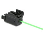 LaserMax Spartan Series SPS-G Universal Rail Mounted Laser 1/3N Lithium Batteries Green Matte Black SPS-G
