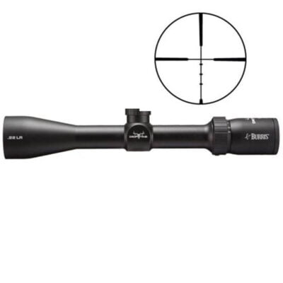 Burris Droptine .22LR 3-9×40 Riflescope Ballistic Plex .22 Reticle 1/4 MOA Matte Black 200019