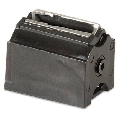 Ruger 77/17 and 77/22 WMR and American Rimfire Rotary Magazine .17 HMR/.22 WMR 9 Rounds Polymer Construction Matte Black