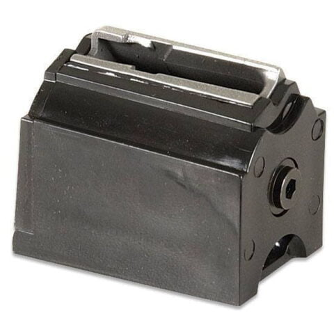 Ruger 77/17 and 77/22 WMR and American Rimfire Rotary Magazine .17 HMR/.22 WMR 9 Rounds Polymer Construction Matte Black