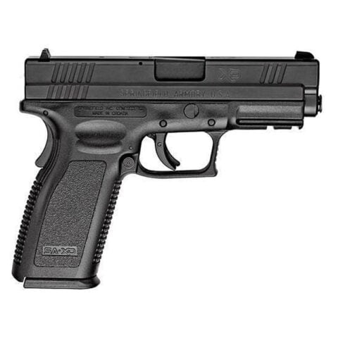 Springfield XD Service Model Semi Auto Pistol .357 SIG 4" Barrel 12 Rounds Polymer Frame Black XD9103HCSP06