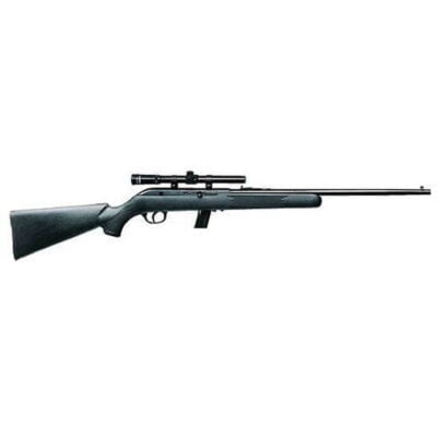 Savage Model 64FXP Semi Automatic Rifle .22 Long Rifle 20.5" Barrel 10 Rounds Black Synthetic Stock Blued Finish 40000 - Image 1