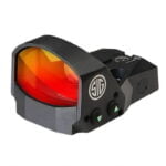 SIG Sauer Romeo1 1×30 Reflex Sight 3 MOA Red Dot Reticle 1 MOA Adjustments CR1632 Battery Sight Only Black